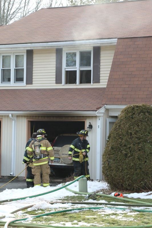Firefighters at Smoking House